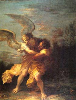 יעקב והמלאך - רוסה
